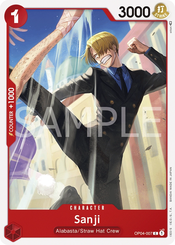 Carta Sanji (OP04-007)