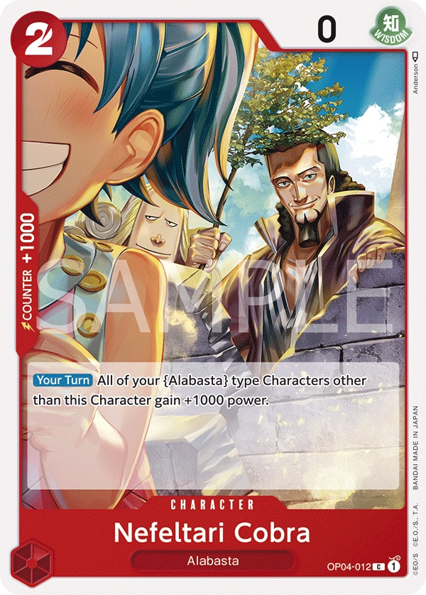 Carta Nefeltari Cobra (OP04-012)