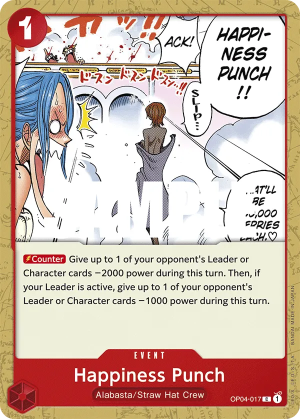 Carta Happiness Punch (OP04-017)