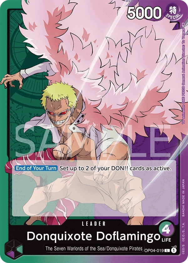 Carta Donquixote Doflamingo (OP04-019)