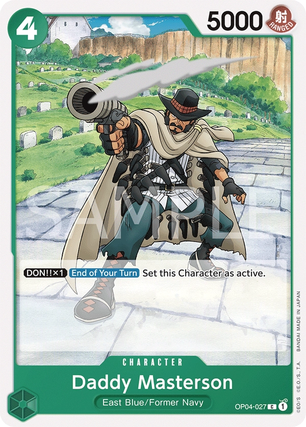Carta Daddy Masterson (OP04-027)