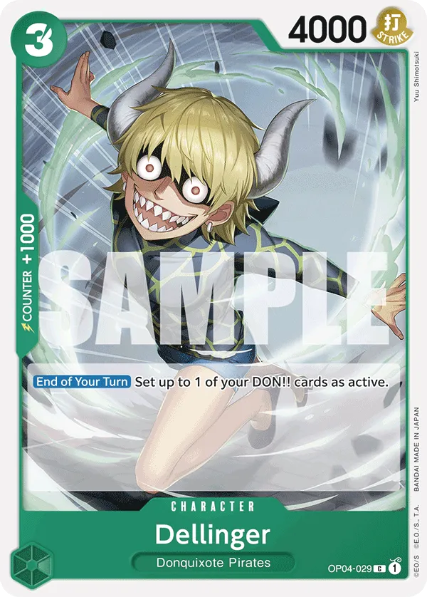 Carta Dellinger (OP04-029)