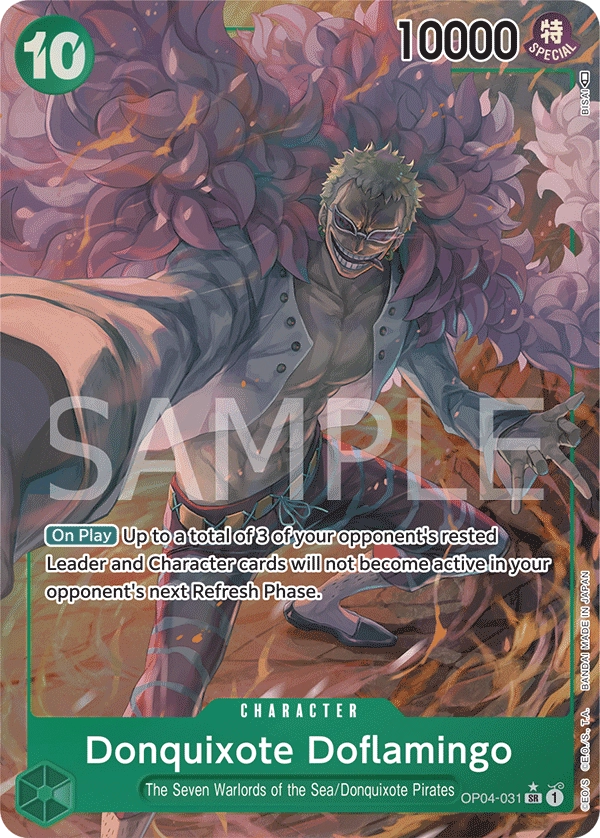 Carta Donquixote Doflamingo (OP04-031)