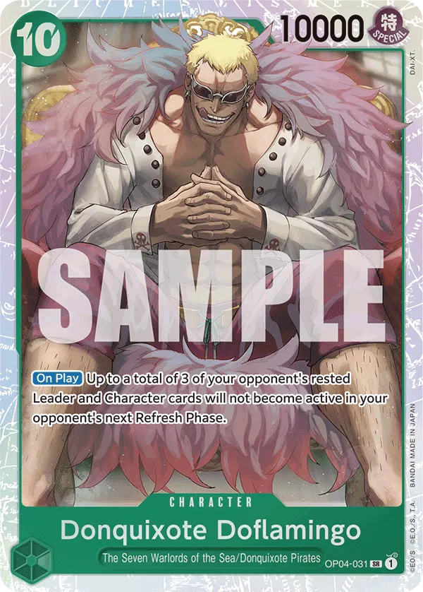 Carta Donquixote Doflamingo (OP04-031)