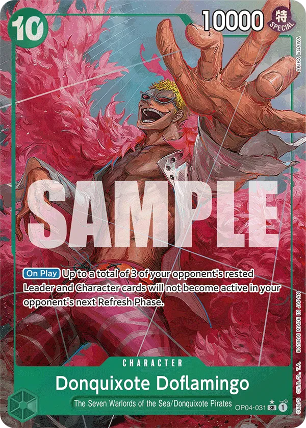 Carta Donquixote Doflamingo (OP04-031)