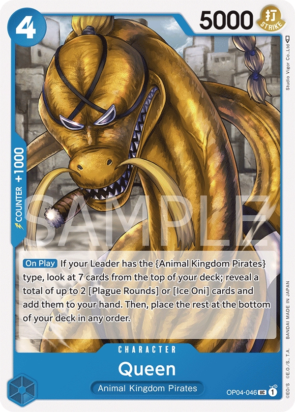 Carta Queen (OP04-046)