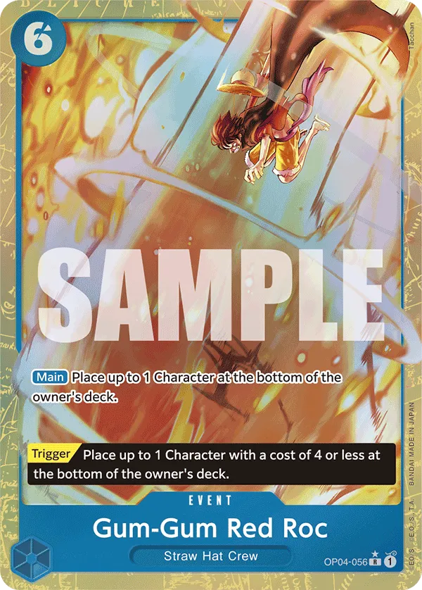 Carta Gum-Gum Red Roc (OP04-056)