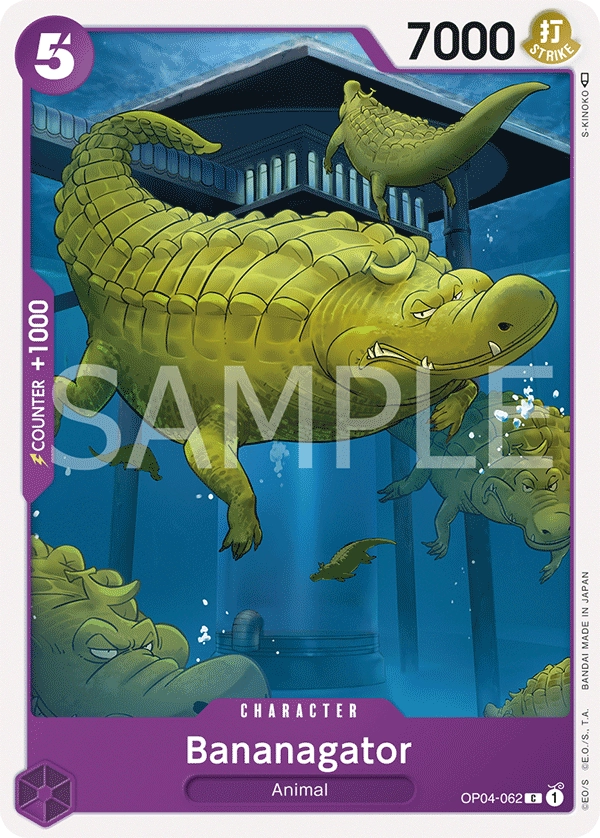 Carta Bananagator (OP04-062)