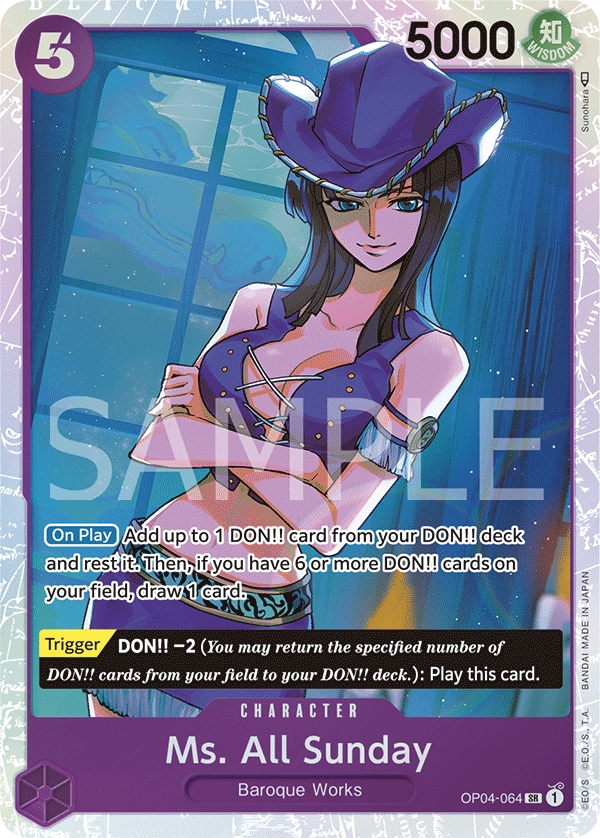 Carta Ms. All Sunday (OP04-064)