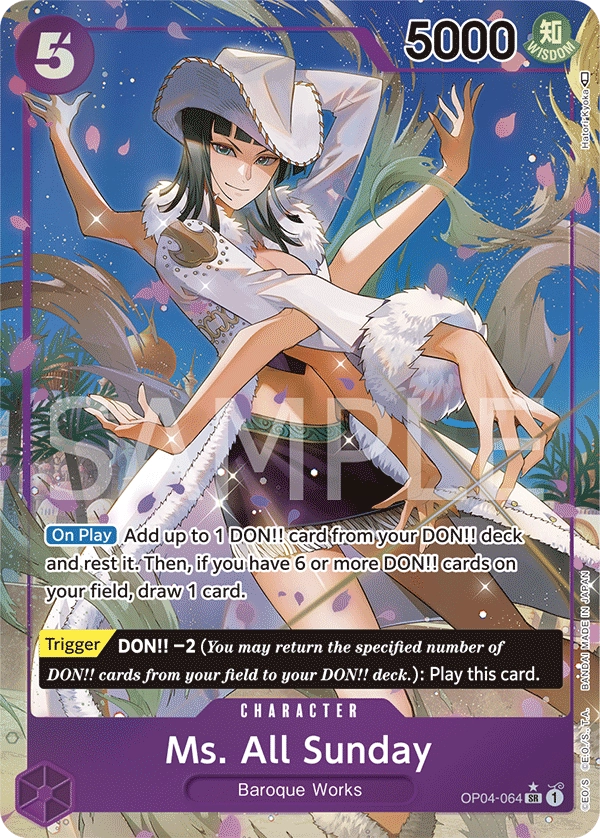 Carta Ms. All Sunday (OP04-064)