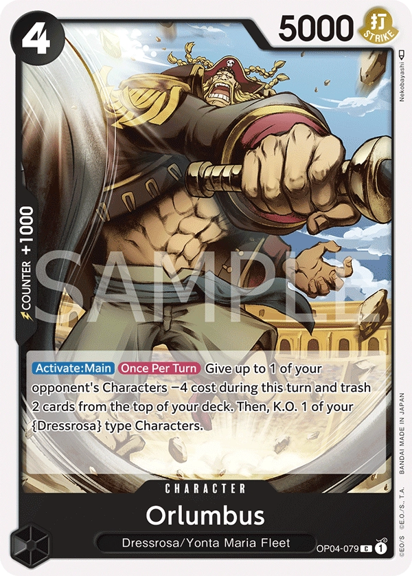 Carta Orlumbus (OP04-079)