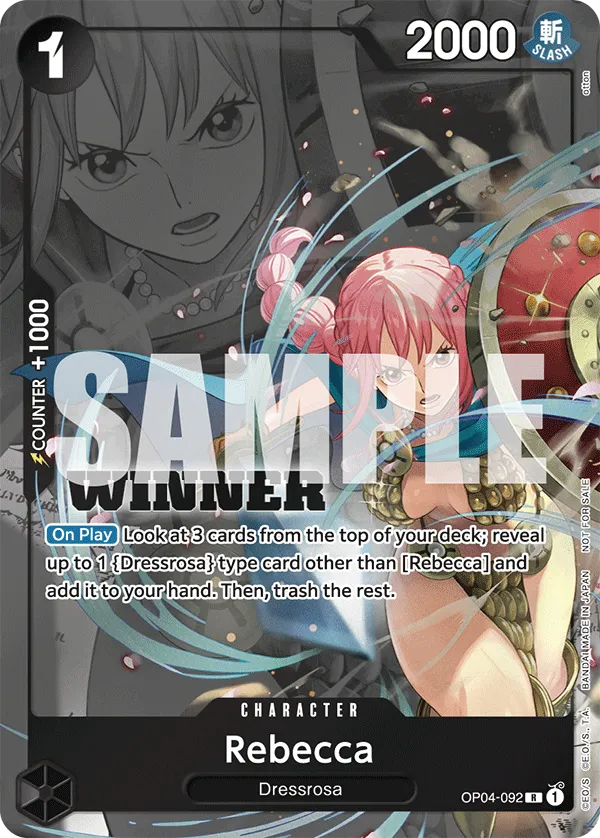 Carta Rebecca (OP04-092)