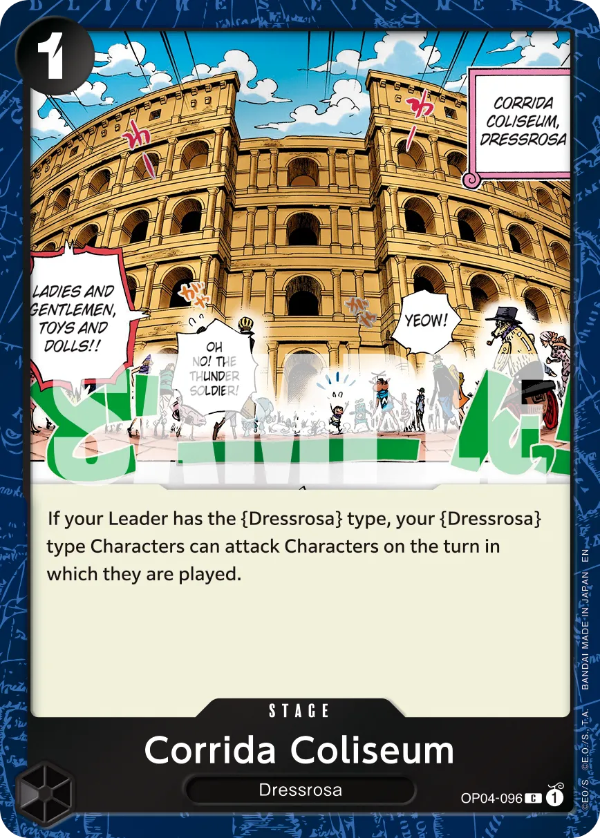 Carta Corrida Coliseum (OP04-096)