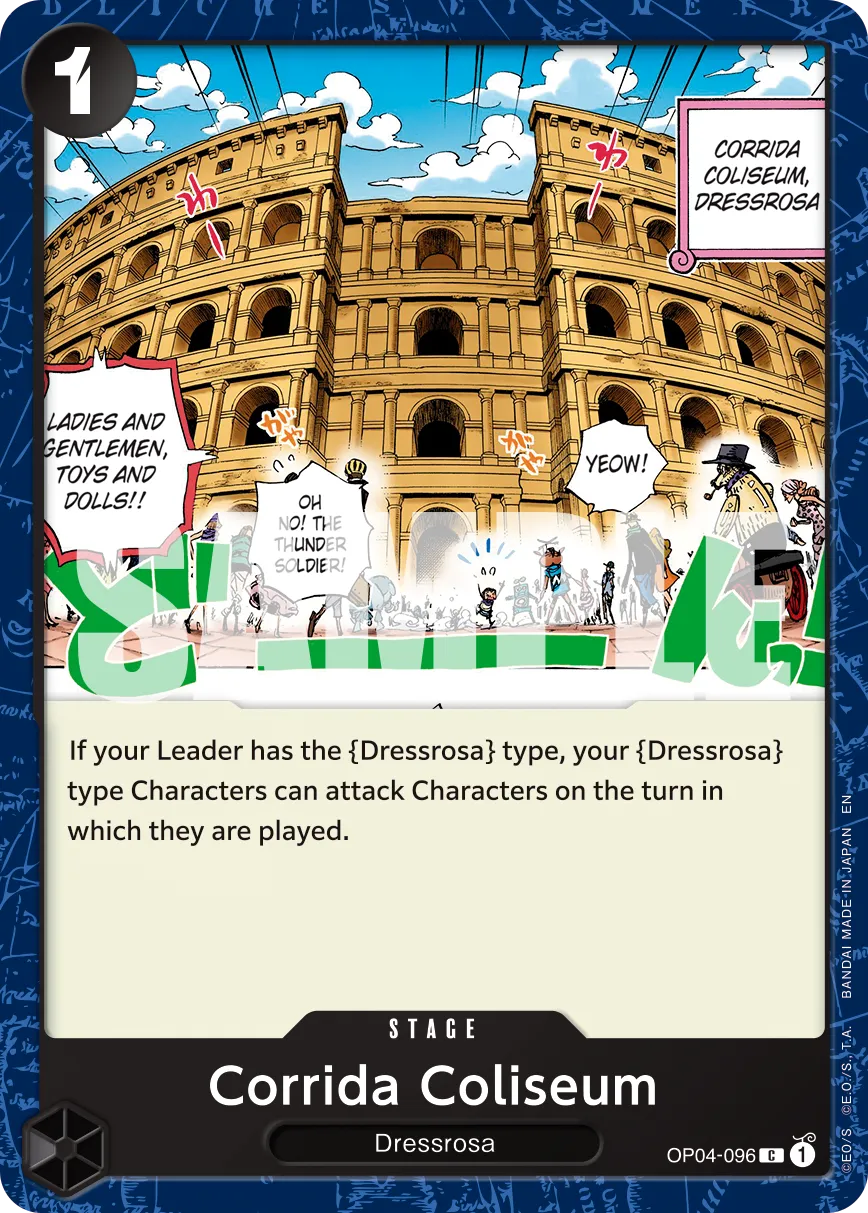 Carta Corrida Coliseum (OP04-096)