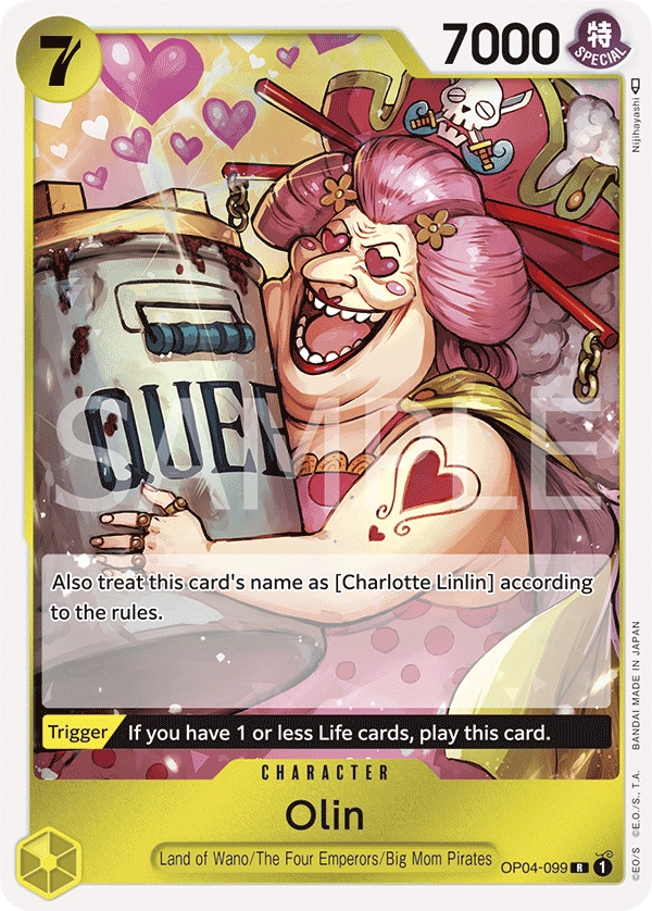 Carta Olin (OP04-099)