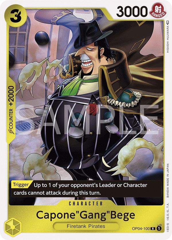 Carta Capone"Gang"Bege (OP04-100)
