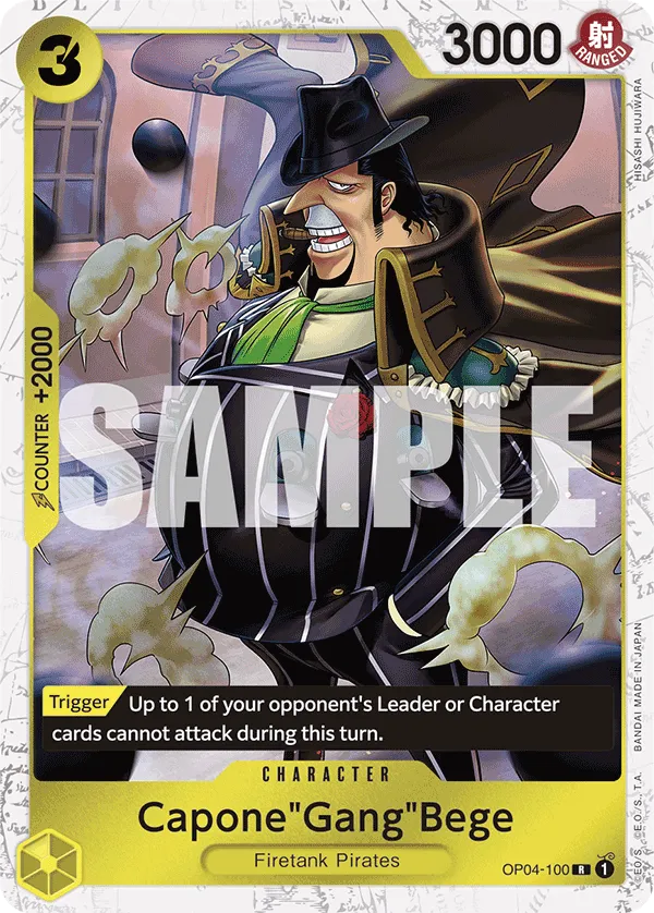 Carta Capone"Gang"Bege (OP04-100)