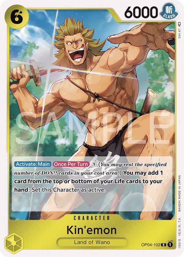 Carta Kin'emon (OP04-102)