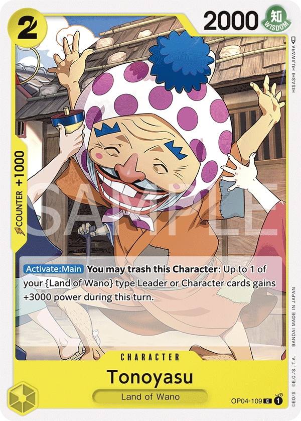 Carta Tonoyasu (OP04-109)
