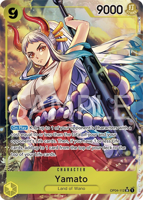 Carta Yamato (OP04-112)