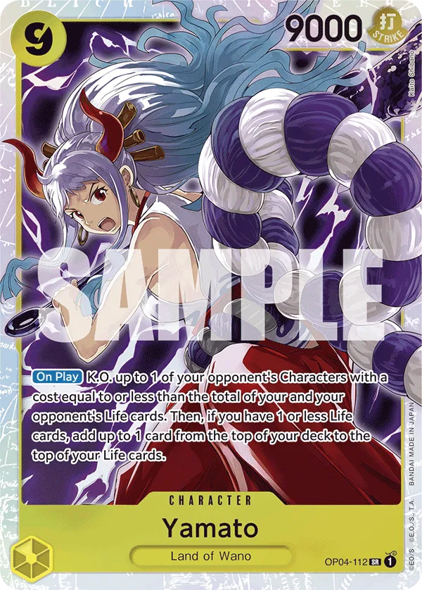 Carta Yamato (OP04-112)