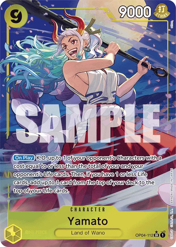 Carta Yamato (OP04-112)