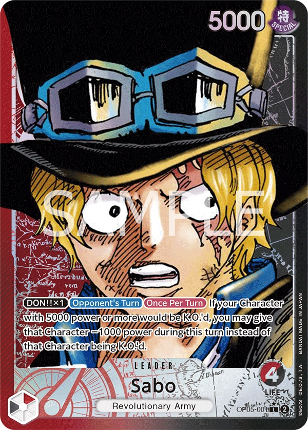 Carta Sabo (OP05-001)