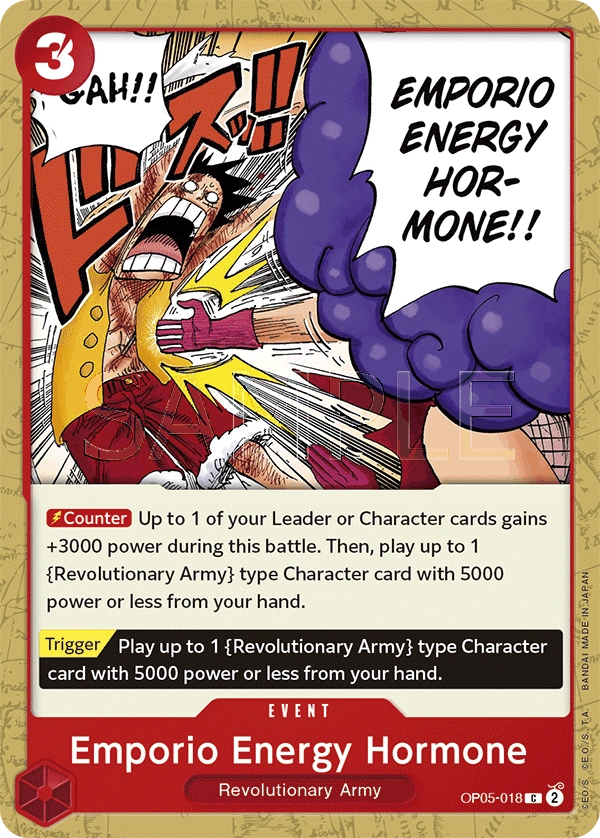 Carta Emporio Energy Hormone (OP05-018)
