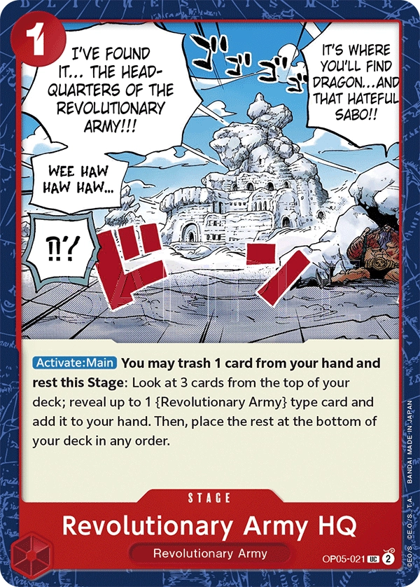 Carta Revolutionary Army HQ (OP05-021)