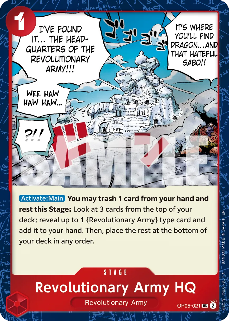 Carta Revolutionary Army HQ (OP05-021)