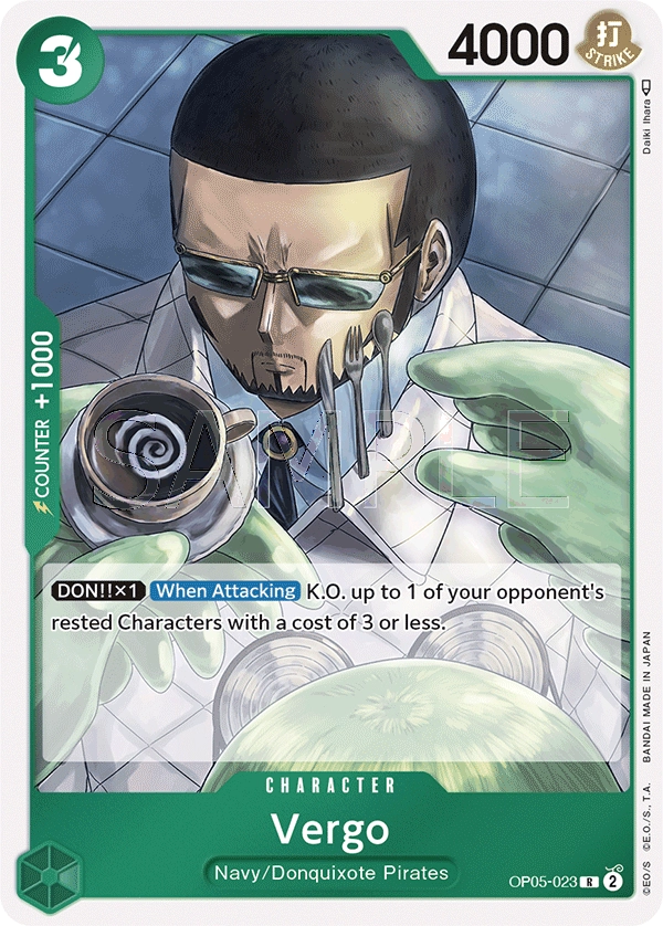 Carta Vergo (OP05-023)