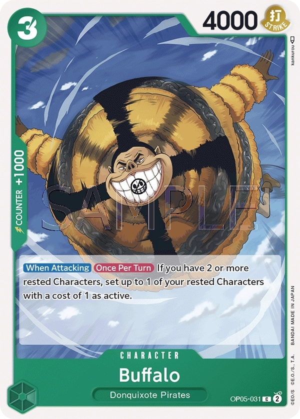 Carta Buffalo (OP05-031)