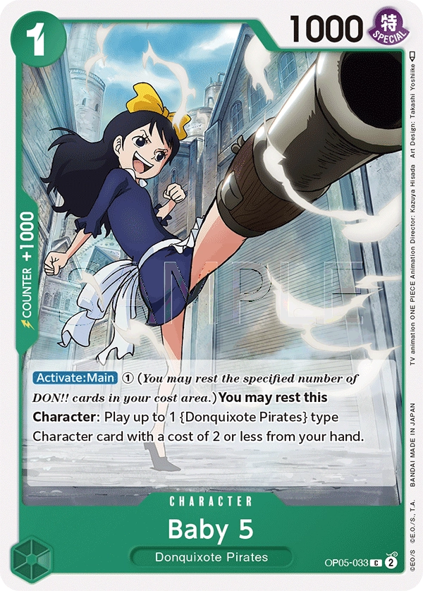 Carta Baby 5 (OP05-033)