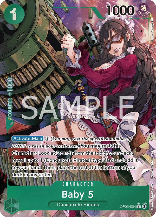 Carta Baby 5 (OP05-034)