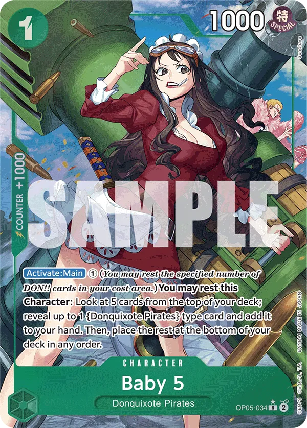 Carta Baby 5 (OP05-034)