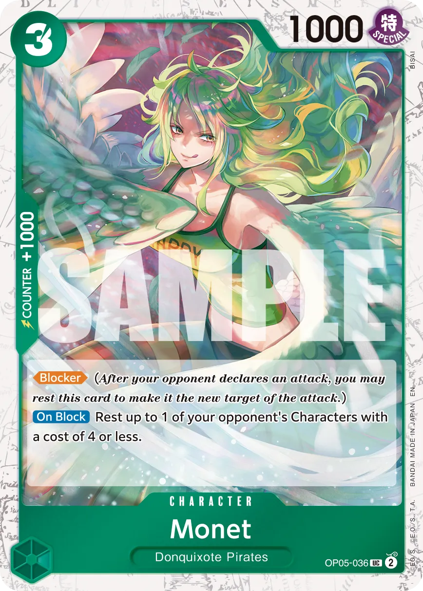 Carta Monet (OP05-036)