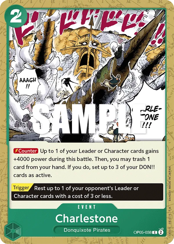 Carta Charlestone (OP05-038)