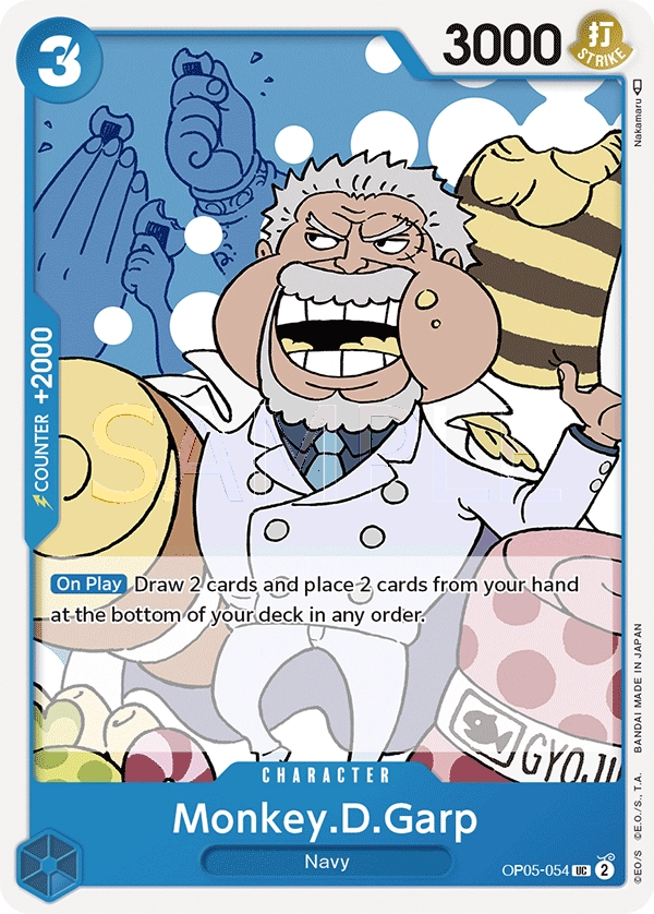 Carta Monkey.D.Garp (OP05-054)