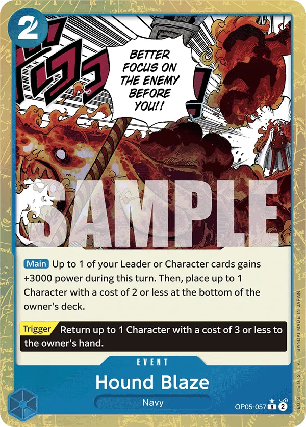 Carta Hound Blaze (OP05-057)