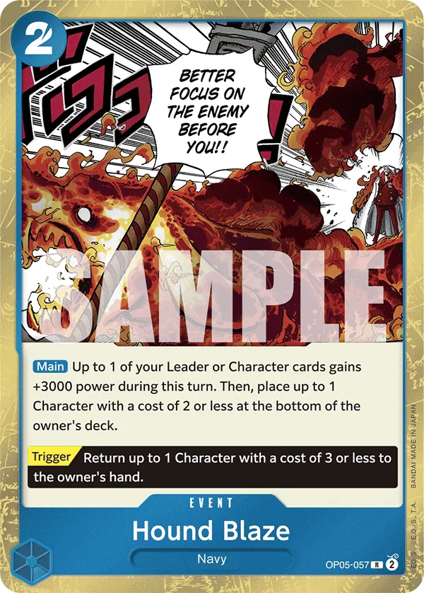 Carta Hound Blaze (OP05-057)