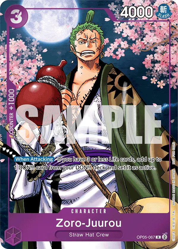 Carta Zoro-Juurou (OP05-067)