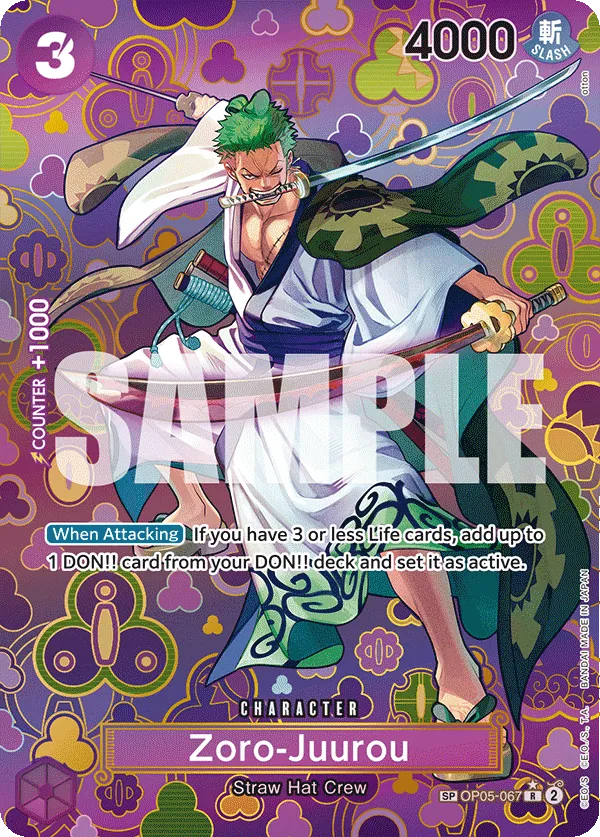 Carta Zoro-Juurou (OP05-067)