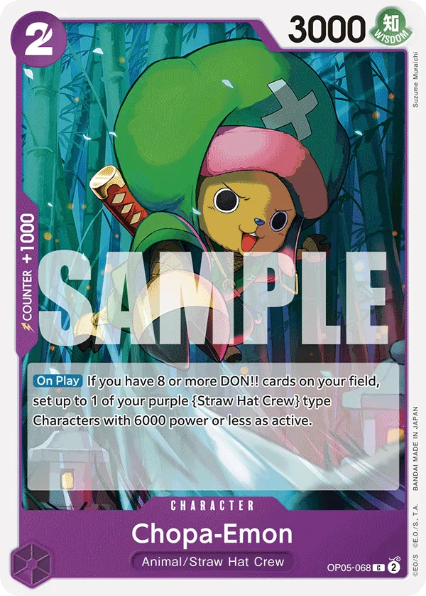 Carta Chopa-Emon (OP05-068)
