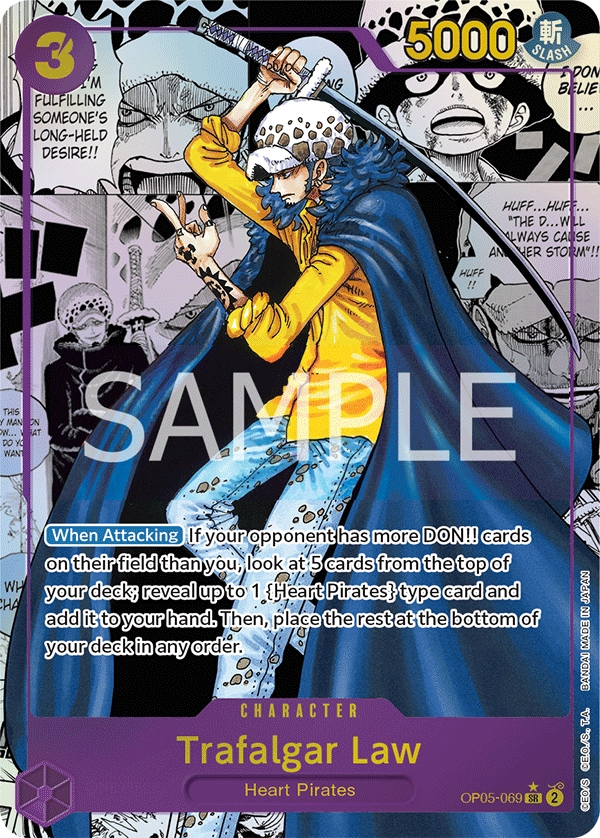 Carta Trafalgar Law (OP05-069)