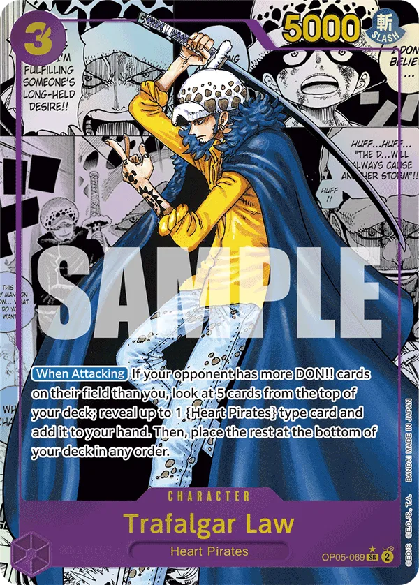 Carta Trafalgar Law (OP05-069)