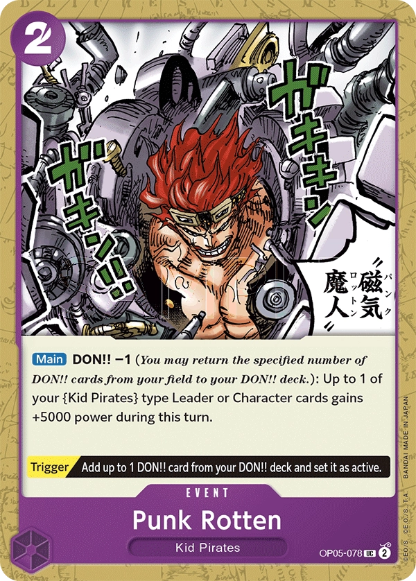 Carta Punk Rotten (OP05-078)