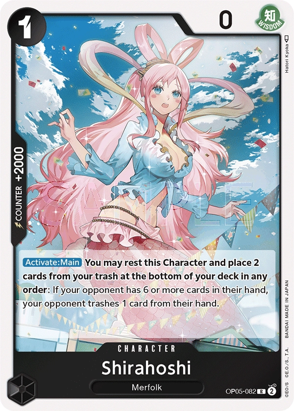 Carta Shirahoshi (OP05-082)
