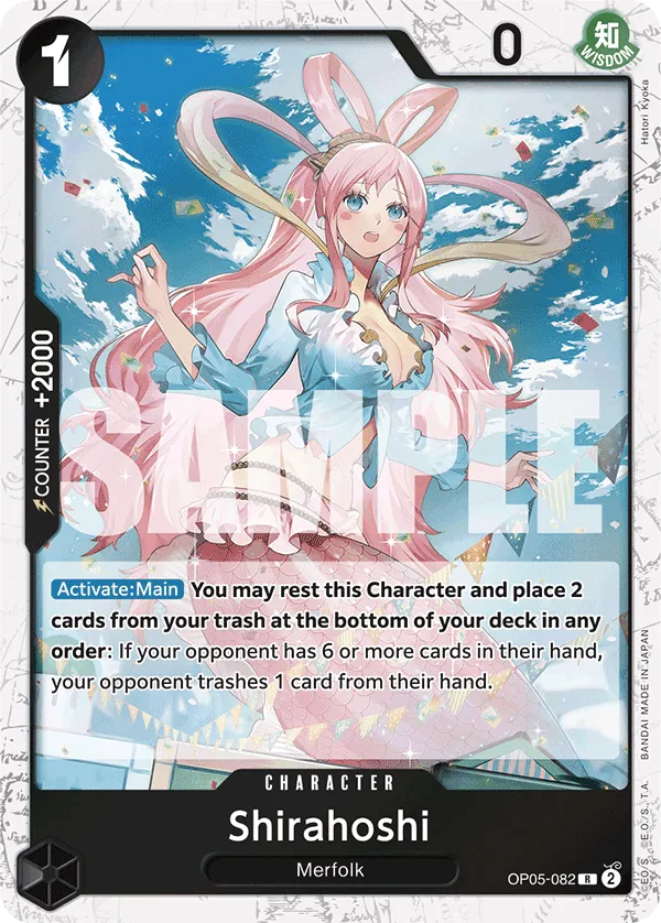 Carta Shirahoshi (OP05-082)