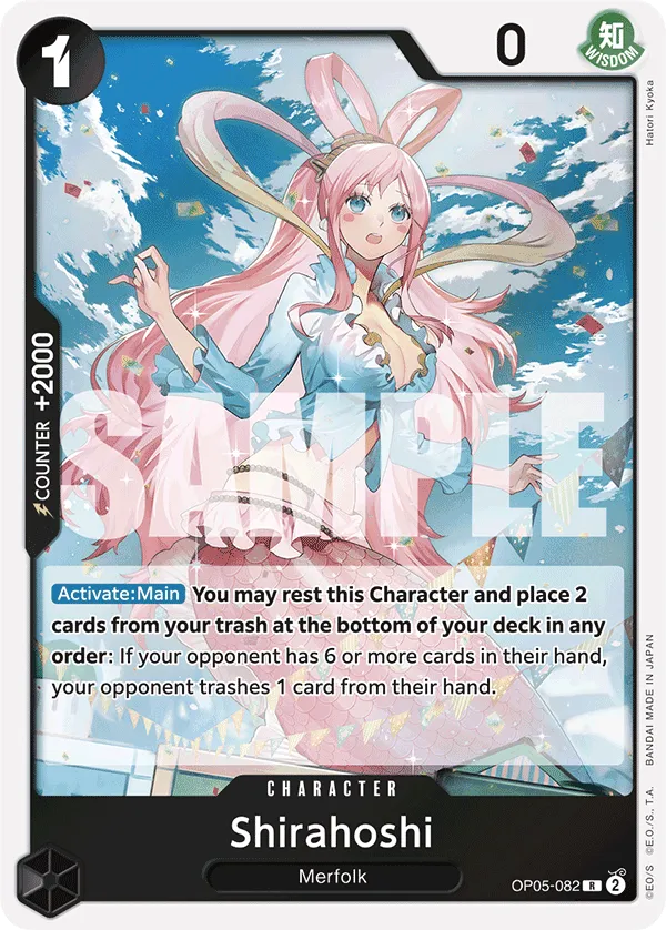 Carta Shirahoshi (OP05-082)