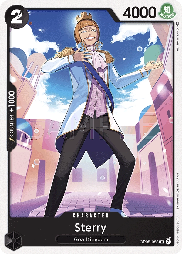 Carta Sterry (OP05-083)